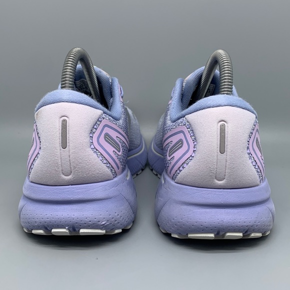 Brooks Ghost 14 Grey Purple Running Shoes 1203561B566 Women’s Sz 8.5 - Picture 3 of 10